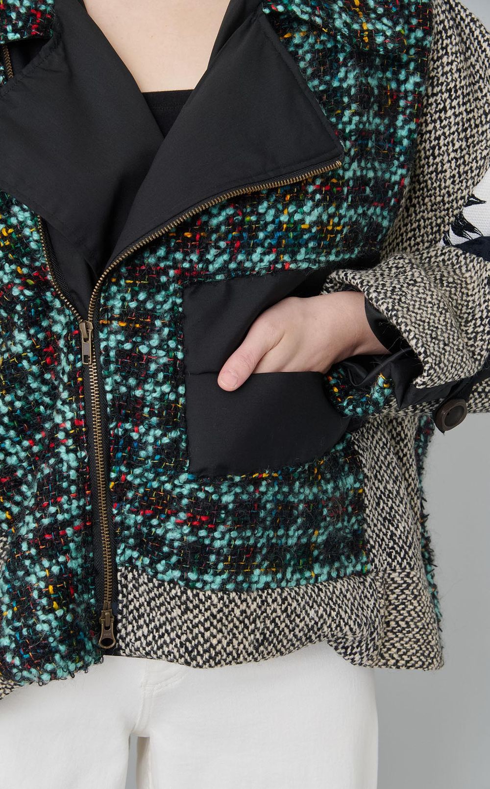 【roop】ツギハギライダースジャケット