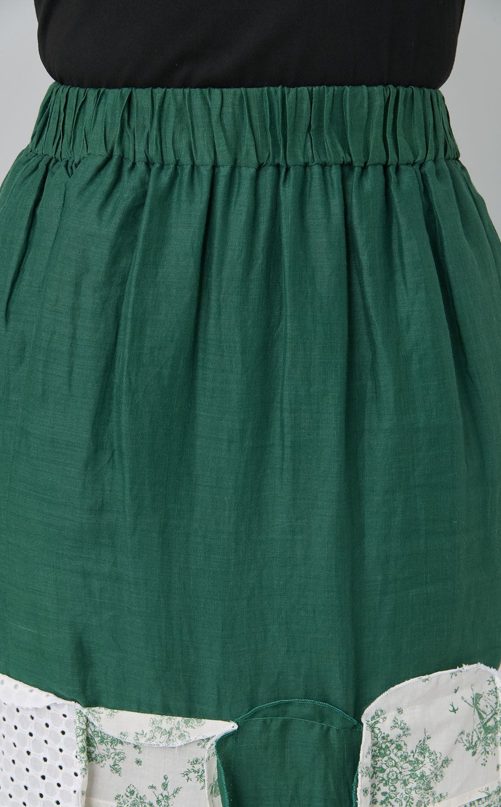 【roop】サークルパッチワークマーメイドスカート