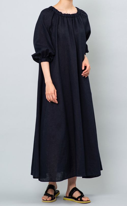 リネンロングワンピース