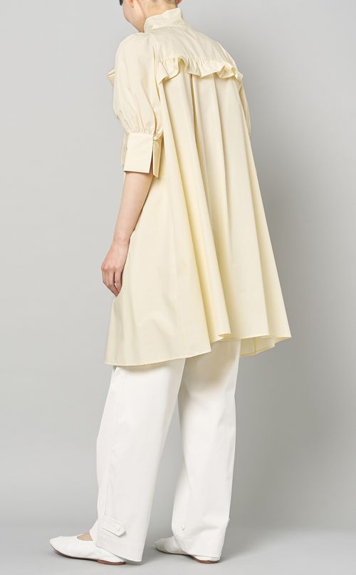 ビッグボウタイチュニックブラウス