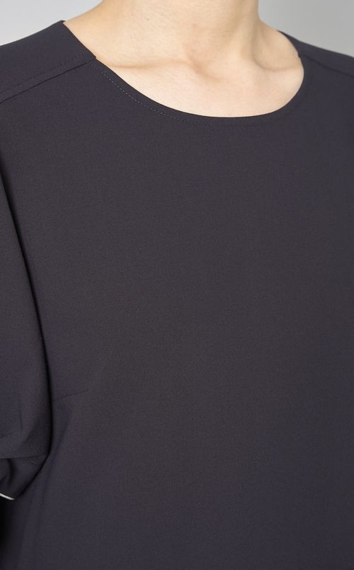 リボンスリーブフレアミニワンピース