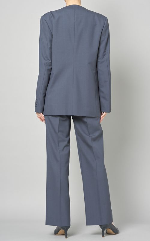 カラーレスVネックジャケット