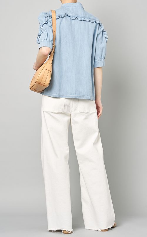 HANAレザーショルダーバッグ