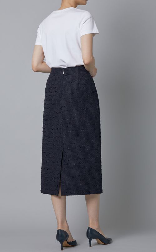 ツイードタイトスカート