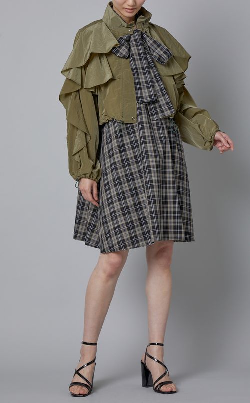 ビッグボウタイチュニックブラウス