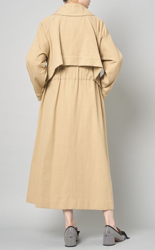 ステンカラーロングコート