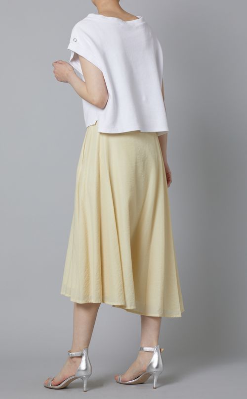 アシンメトリーフレアスカート