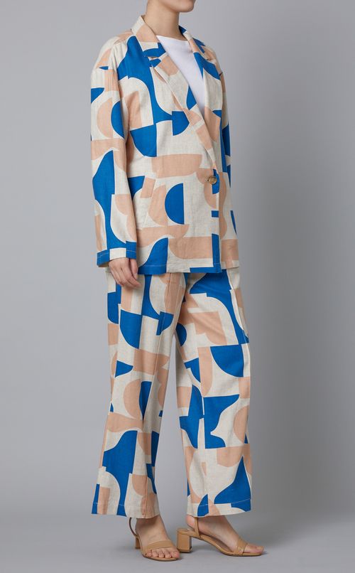 リネンレーヨンジャケット