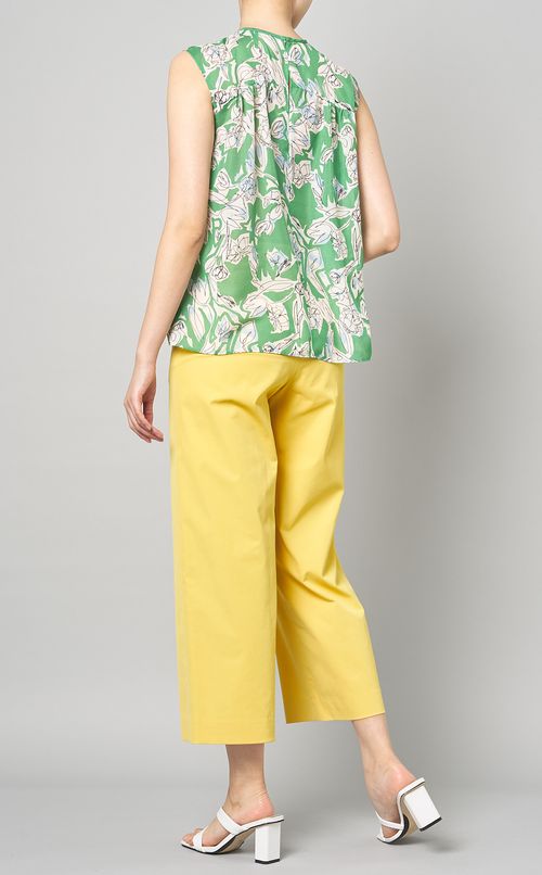 ツルペンフラワーフレアタックブラウス