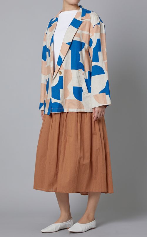 リネンレーヨンジャケット