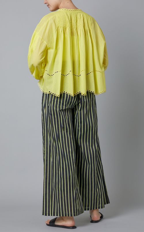 ストライプパンツ