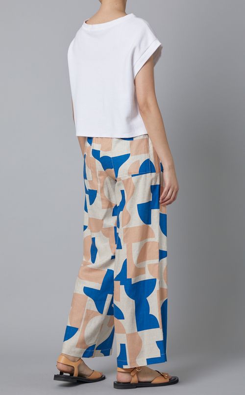 リネンレーヨンパンツ