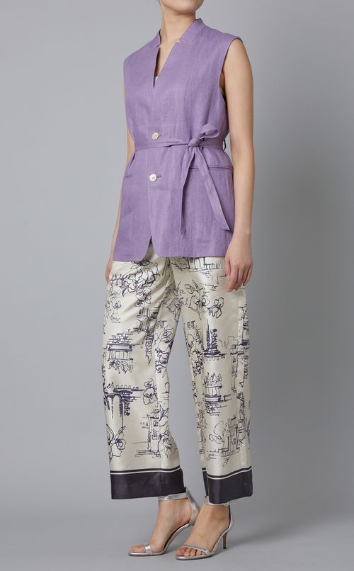 ヘンプツイルジャケットベスト