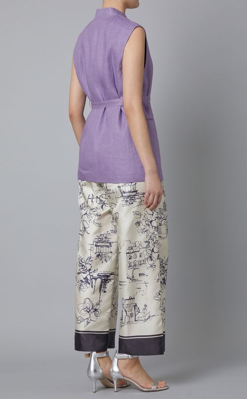 ヘンプツイルジャケットベスト