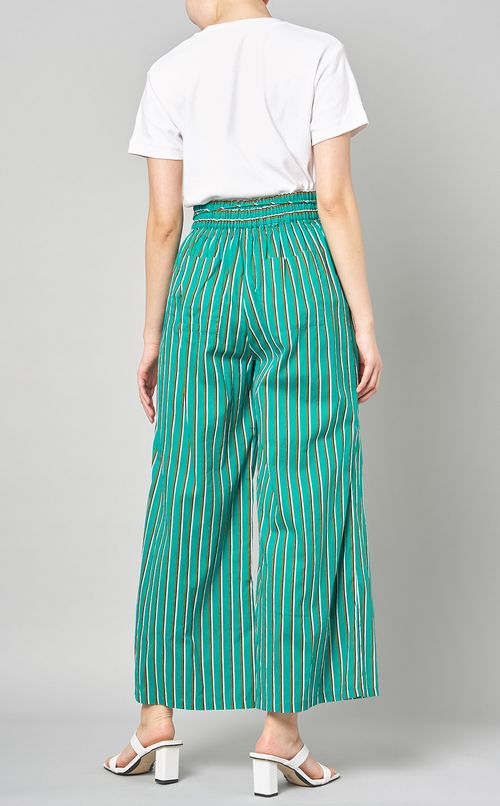 ストライプパンツ