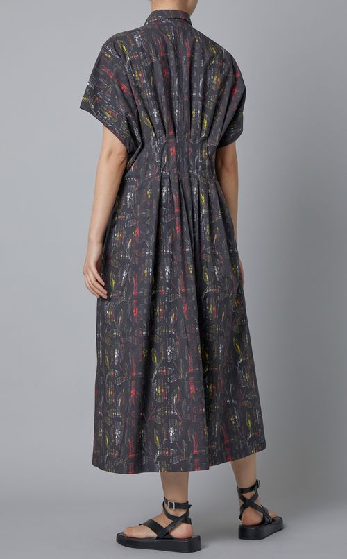 マルチフラワープリントワンピース