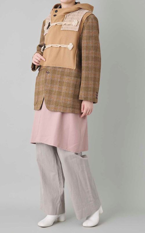 【roop】ダッフルワッフルコート