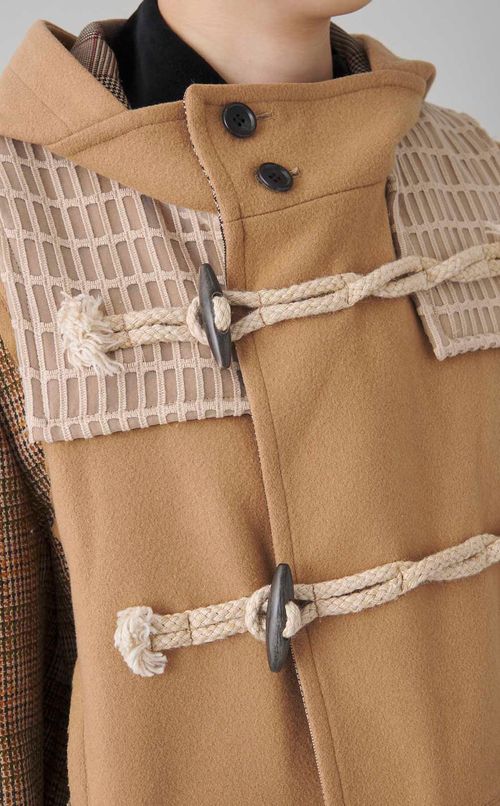 【roop】ダッフルワッフルコート