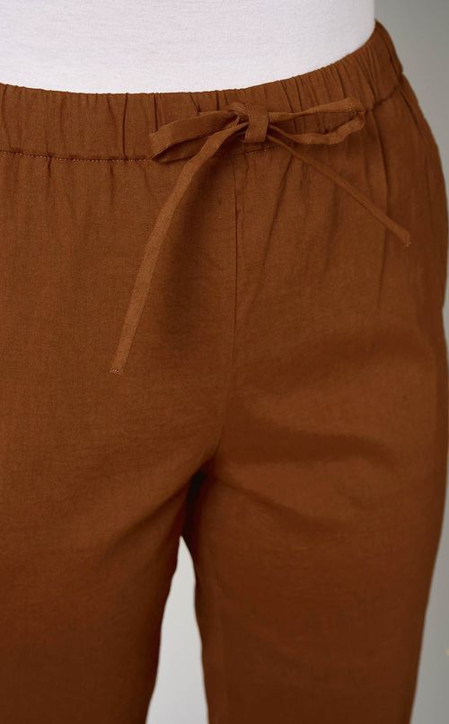 スリムテーパードイージーパンツ