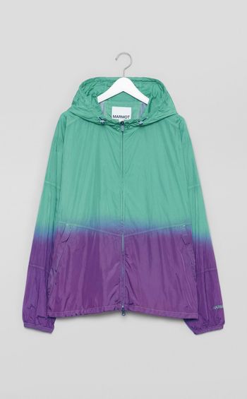 グラデーションフードブルゾン