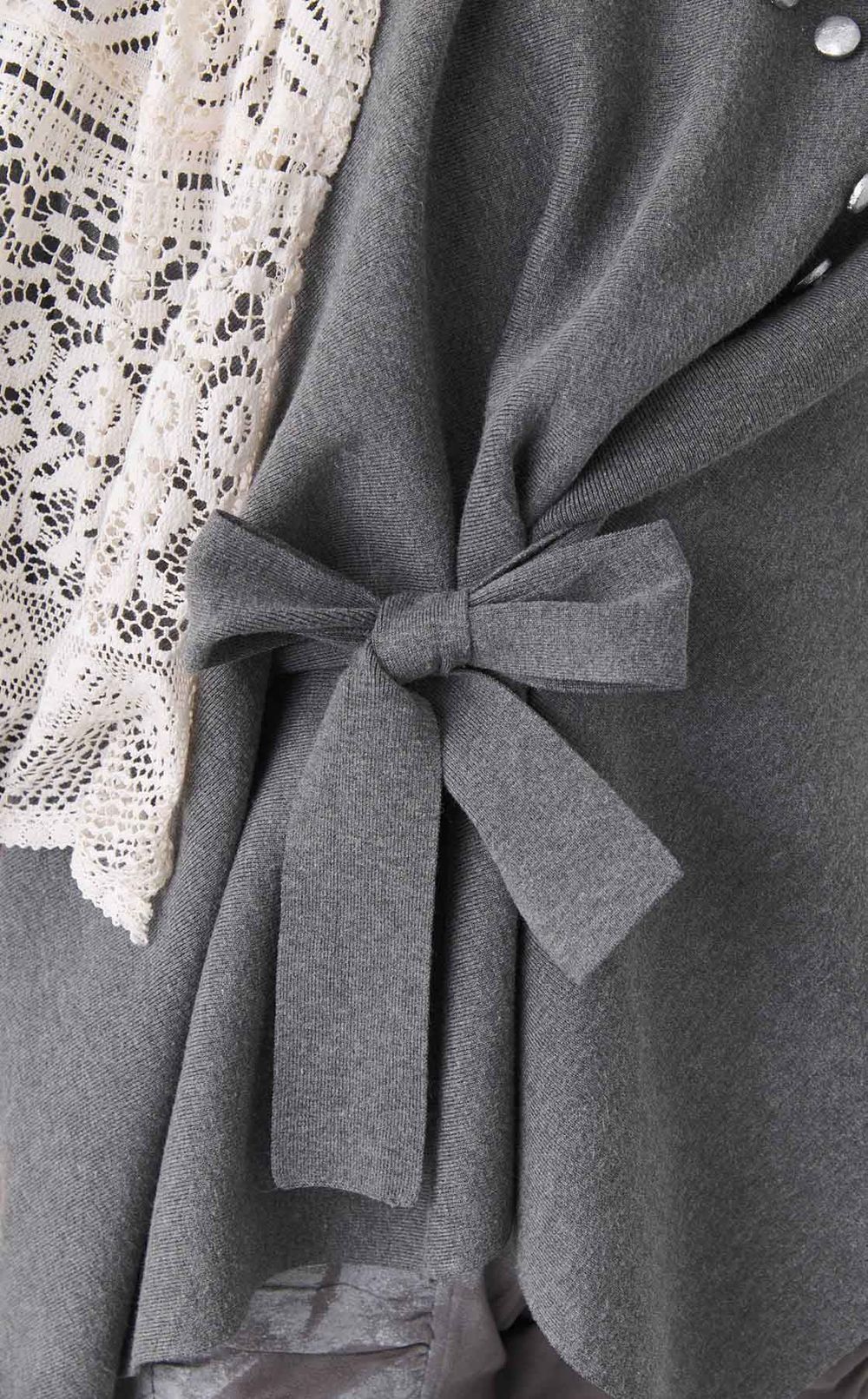 【roop】race glitter knittops