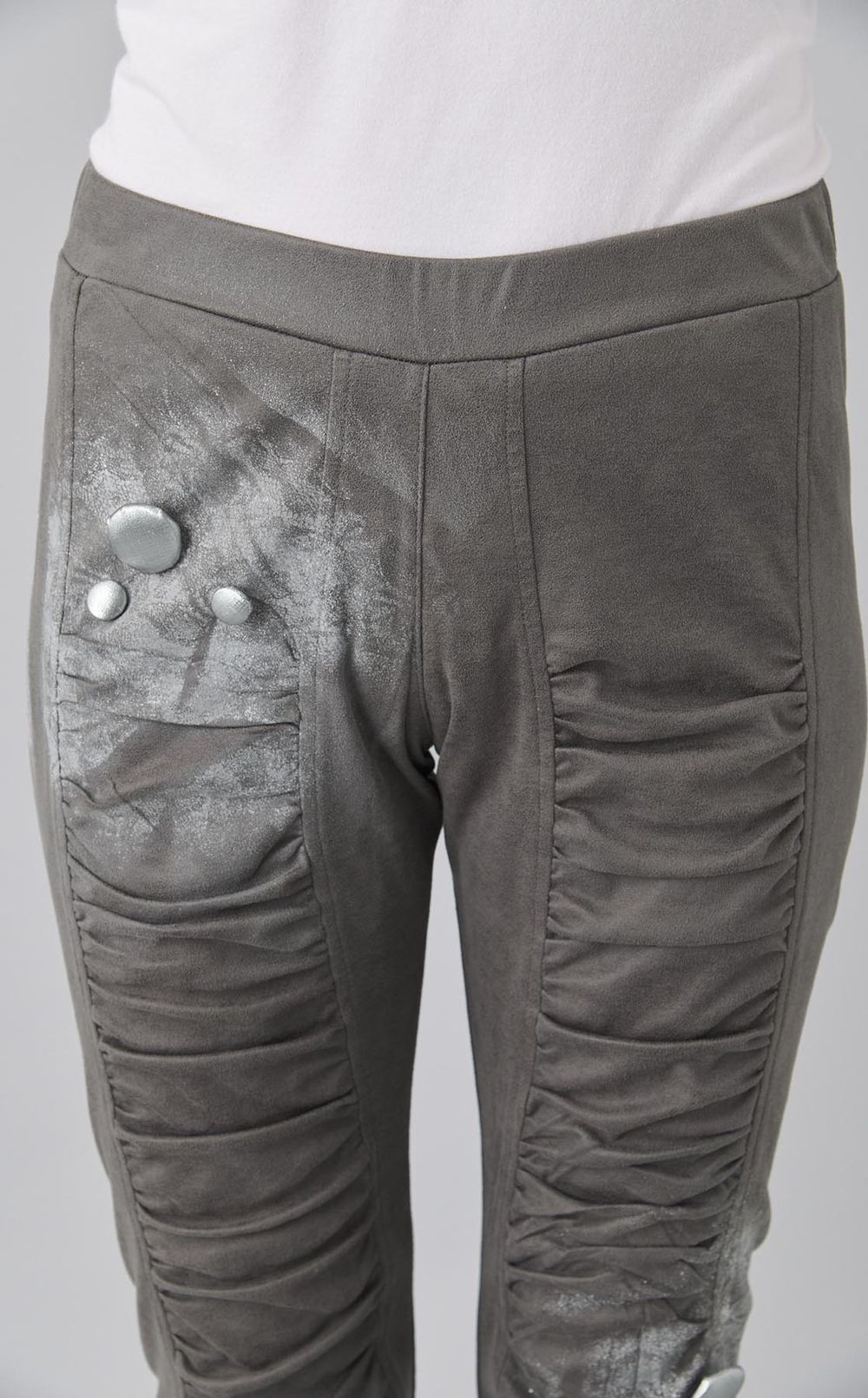 【roop】race glitter pants