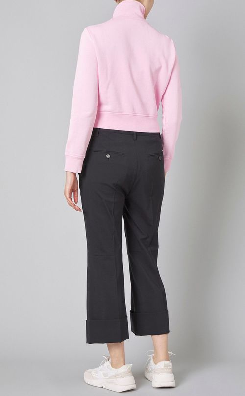 コットンダブルジップスウェット