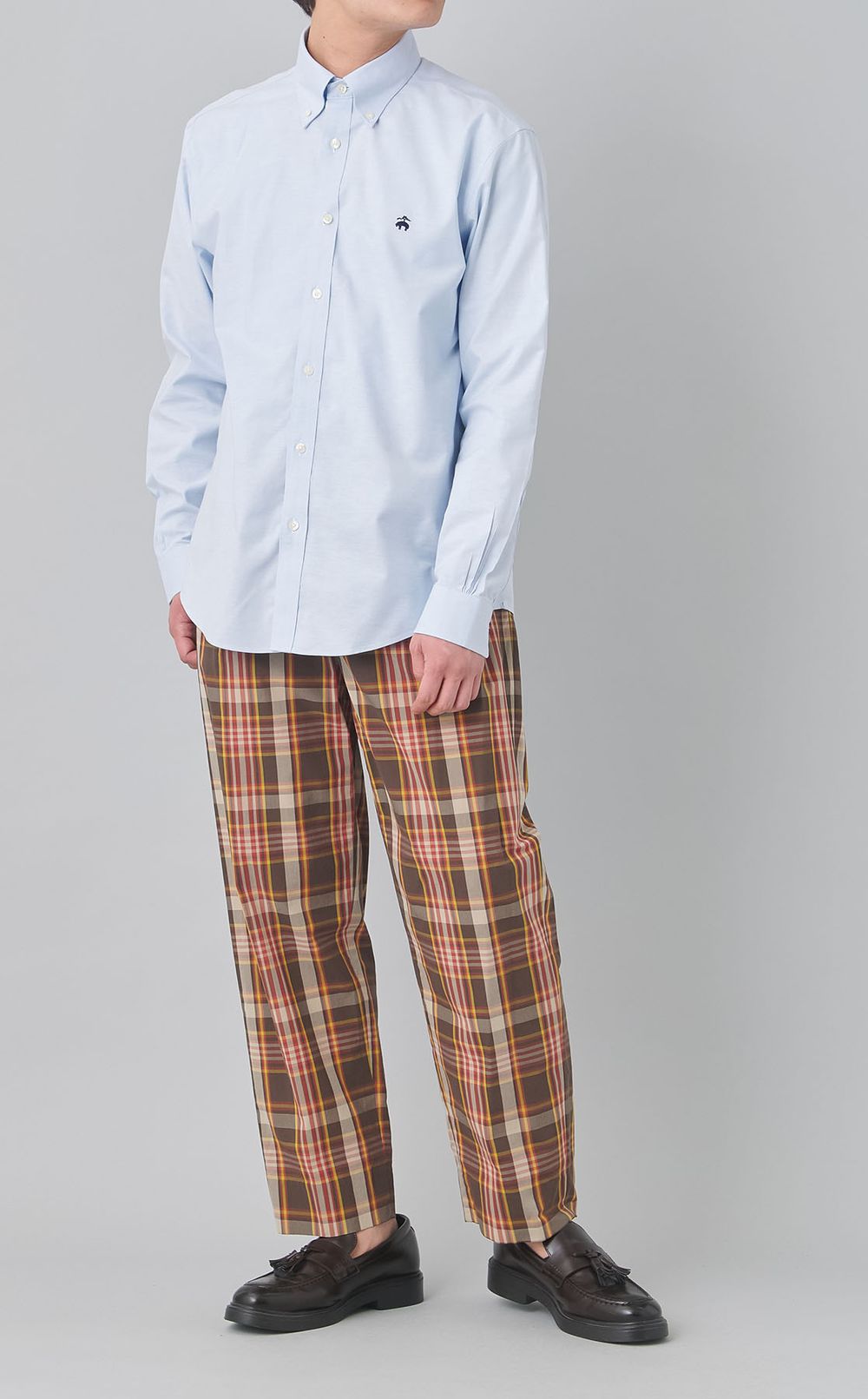 ストレッチオックスフォードシャツ