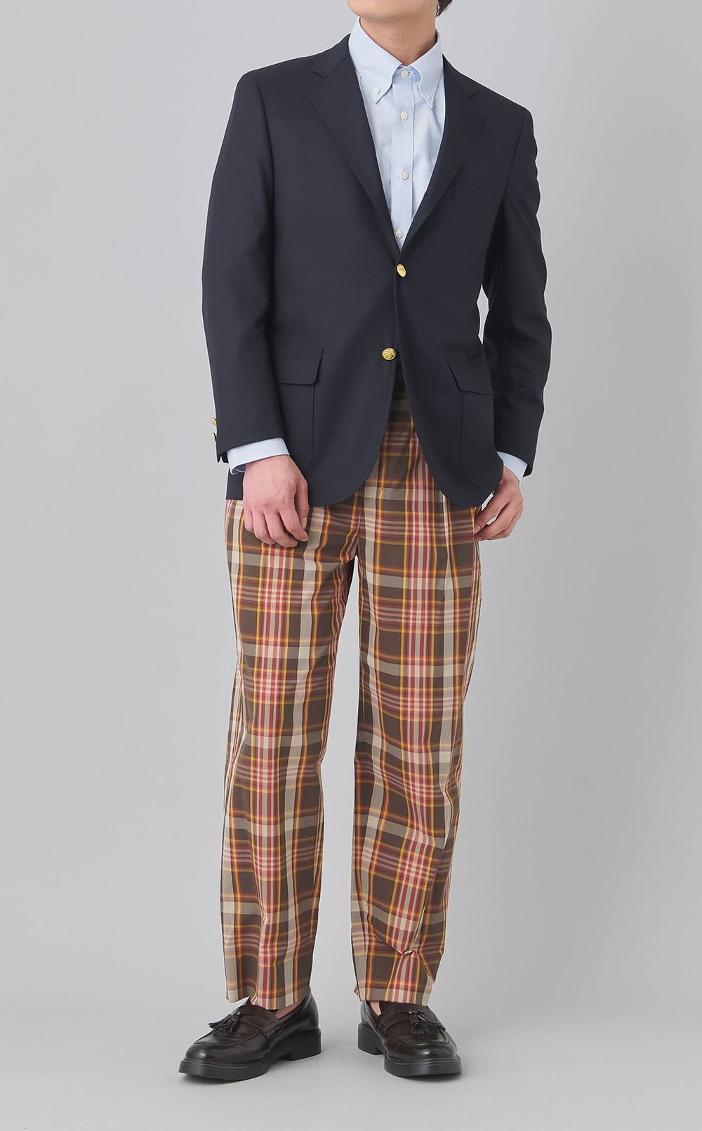 ストレッチオックスフォードシャツ