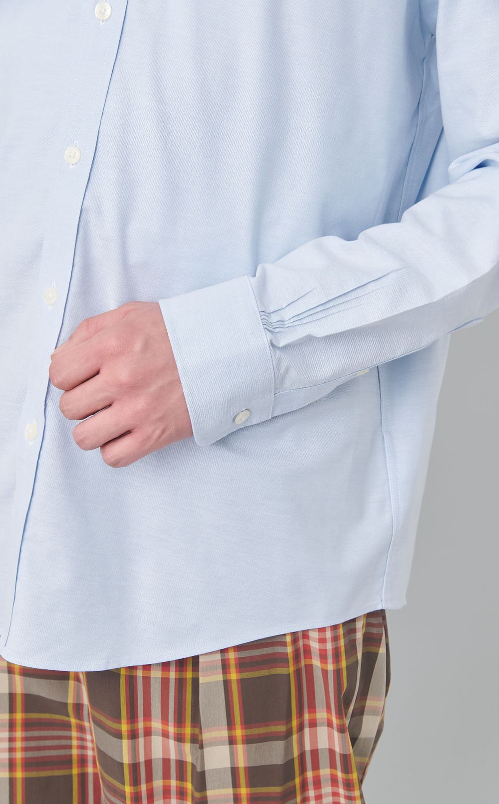 ストレッチオックスフォードシャツ