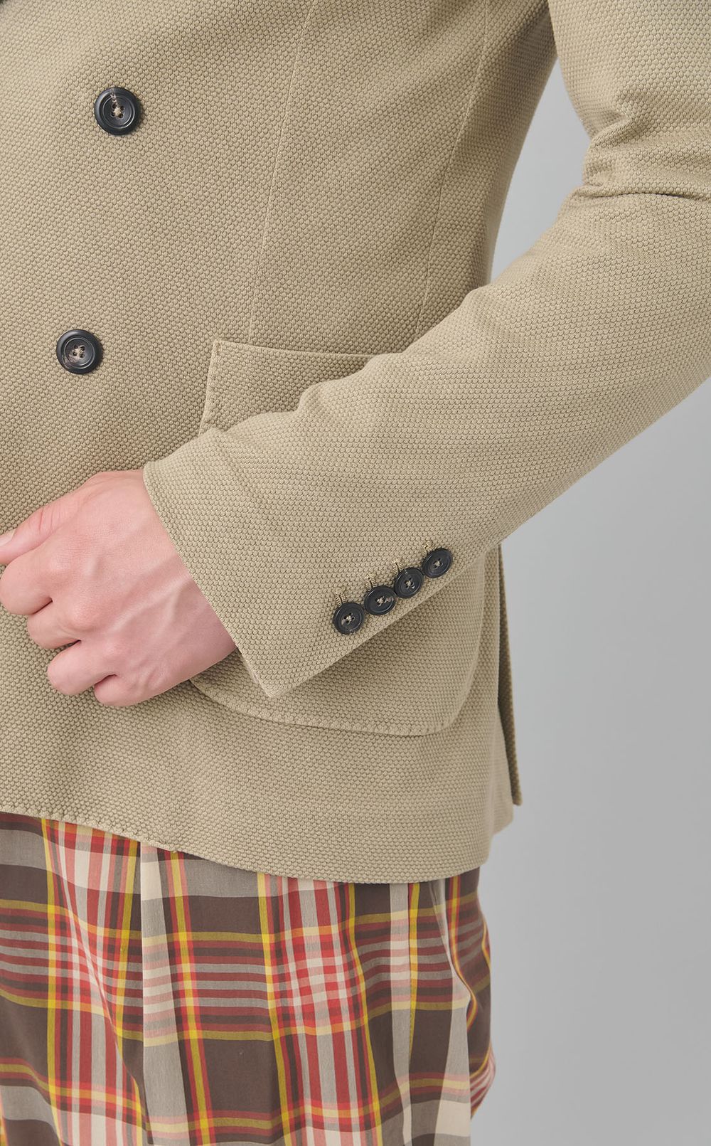 ダブルブレストオックスジャケット