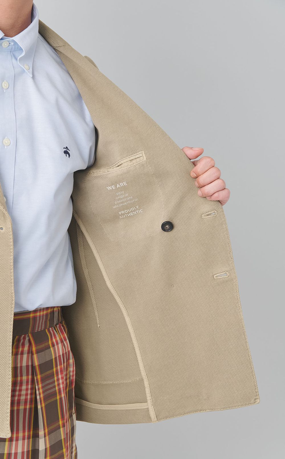 ダブルブレストオックスジャケット