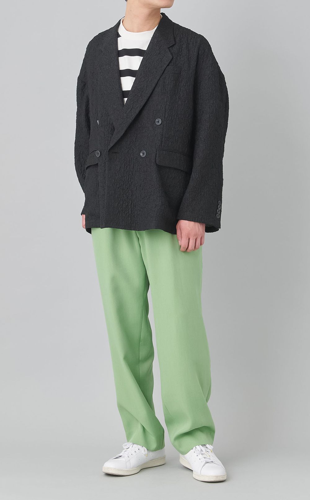 1タックベルトパンツ