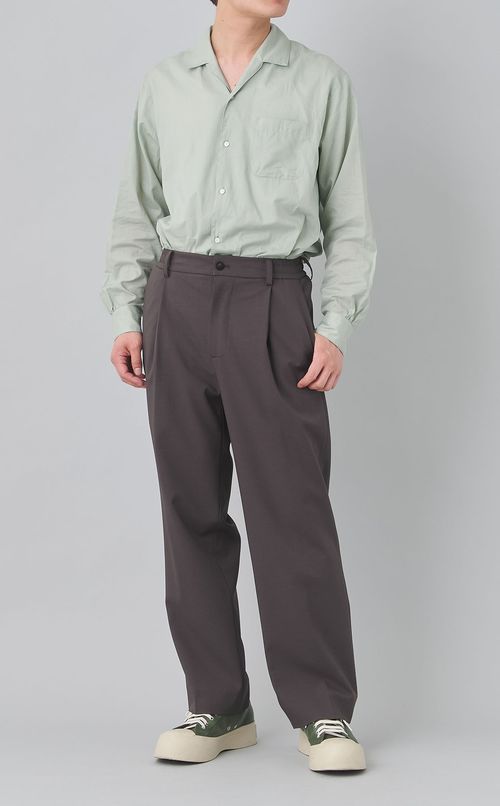 イタリアンオープンカラーシャツ