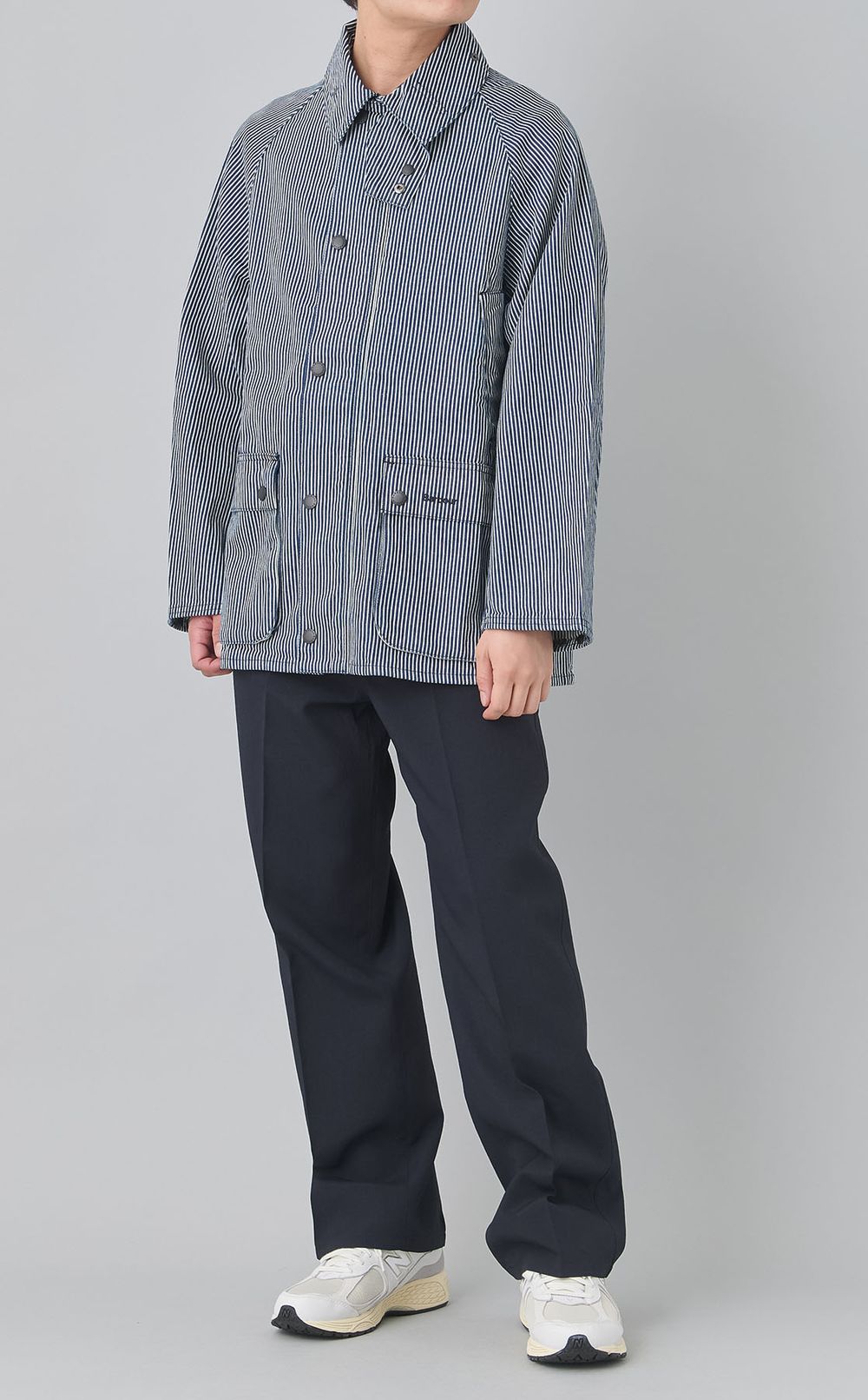 ストライプビデイルジャケット