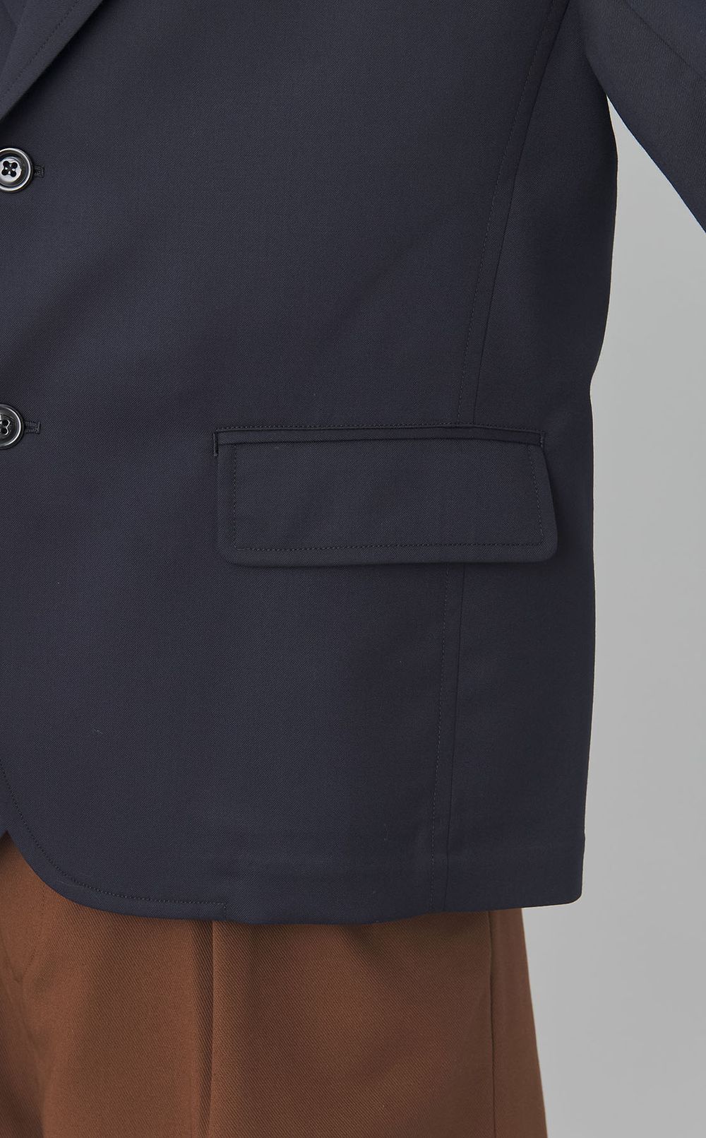 3ボタンテーラードジャケット