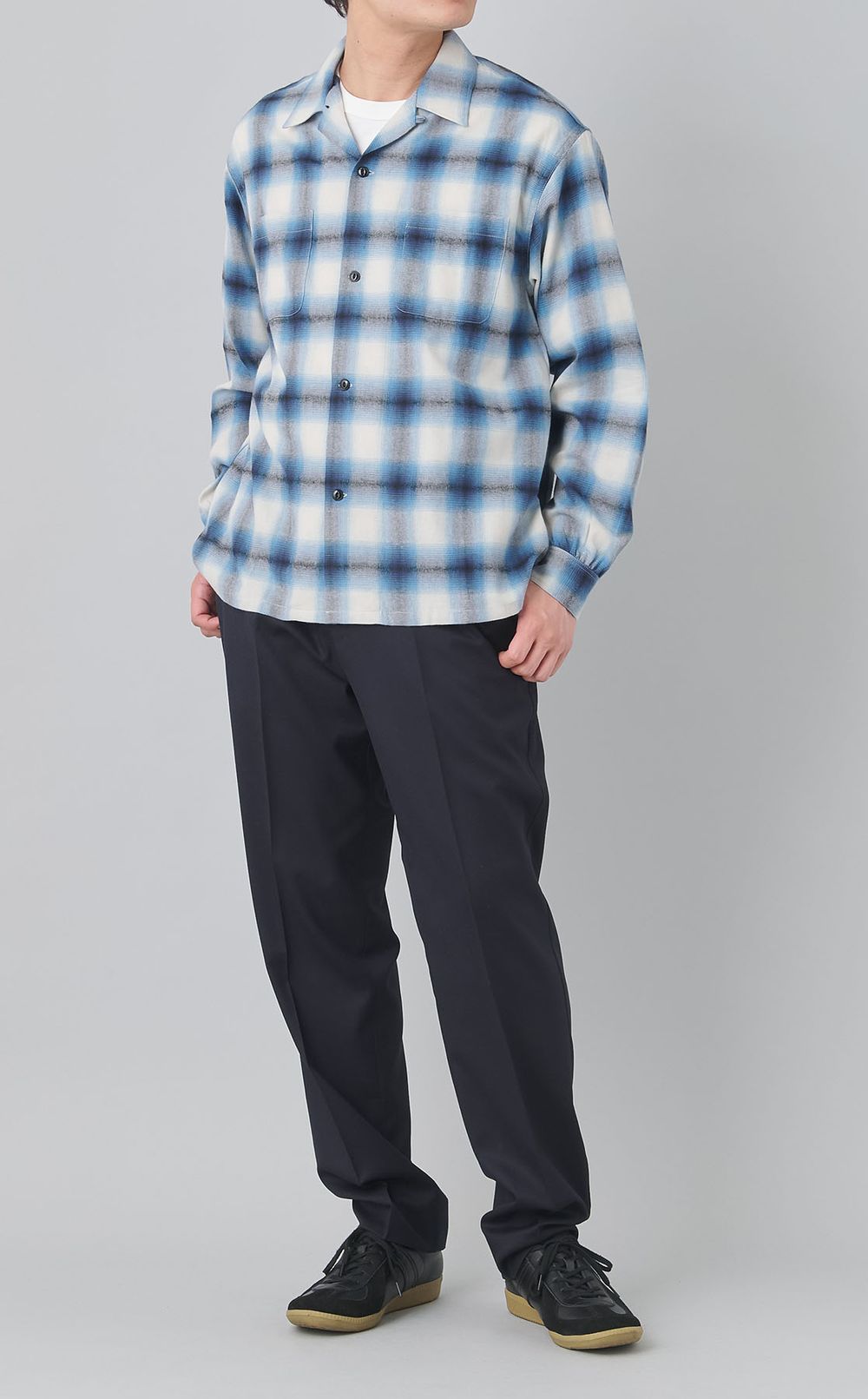 ウールサンダースパンツ