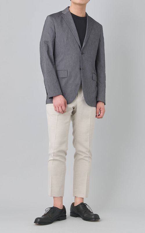 ストレッチリネンジャケット