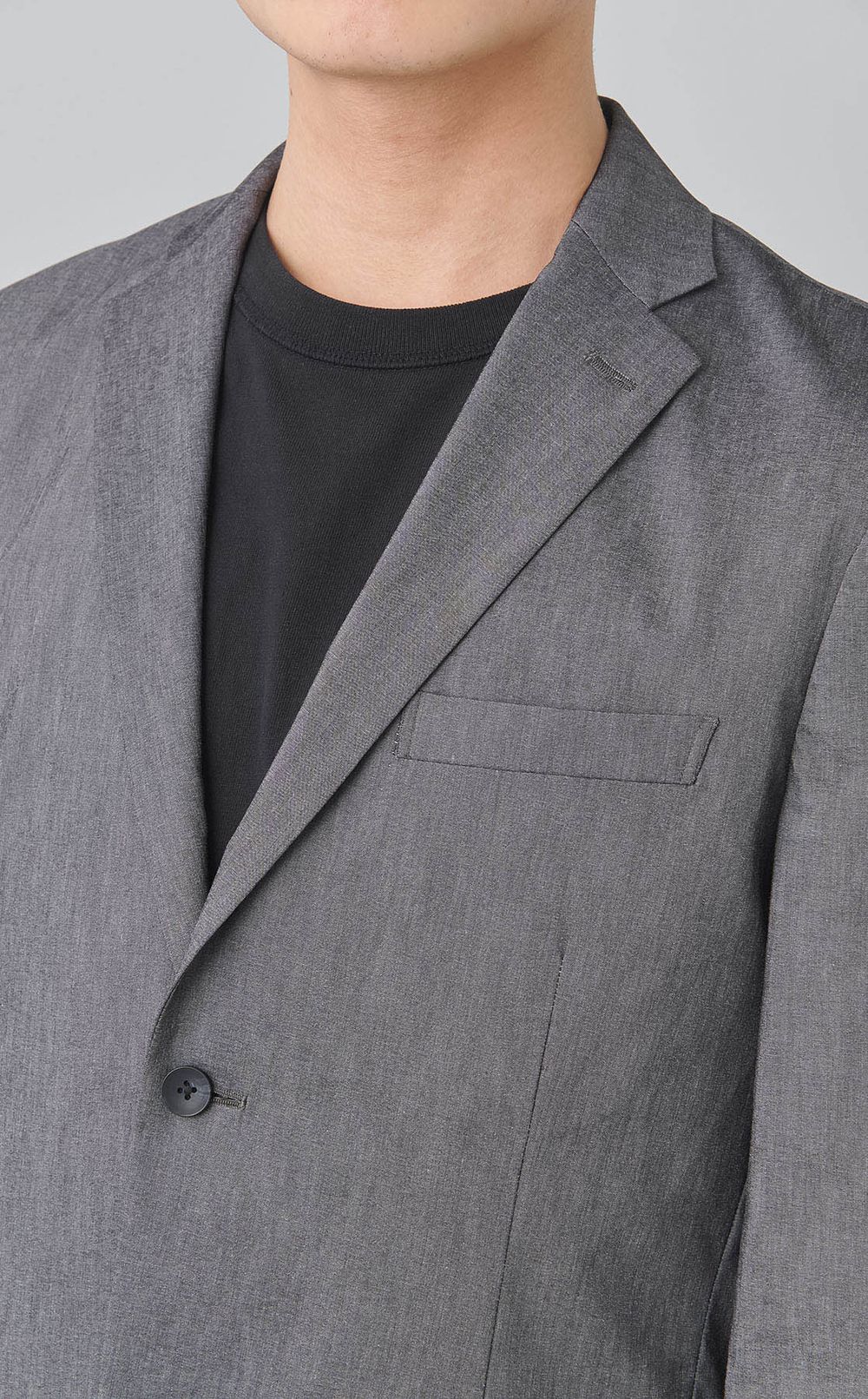 ストレッチリネンジャケット