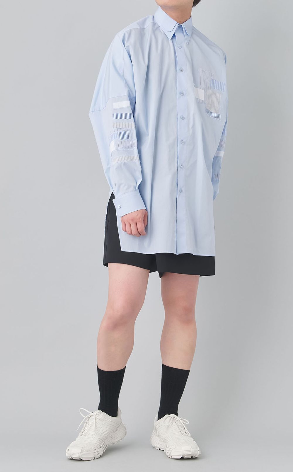 パッチワークロングスリーブ