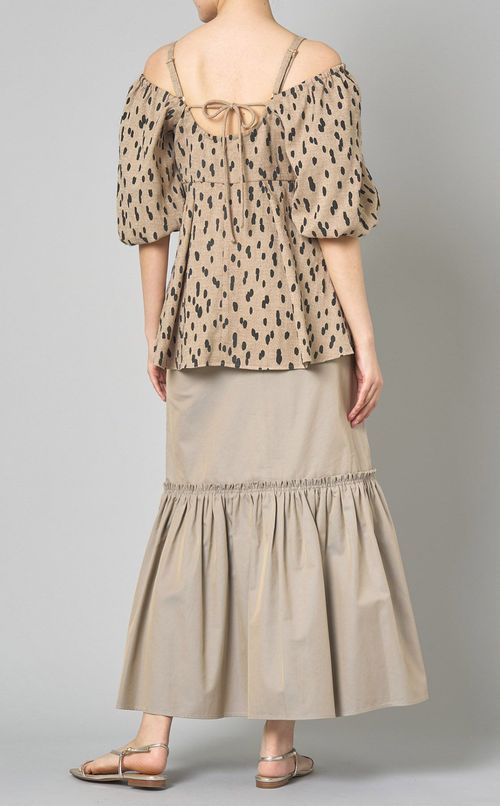 袖付3wayプリントトップス