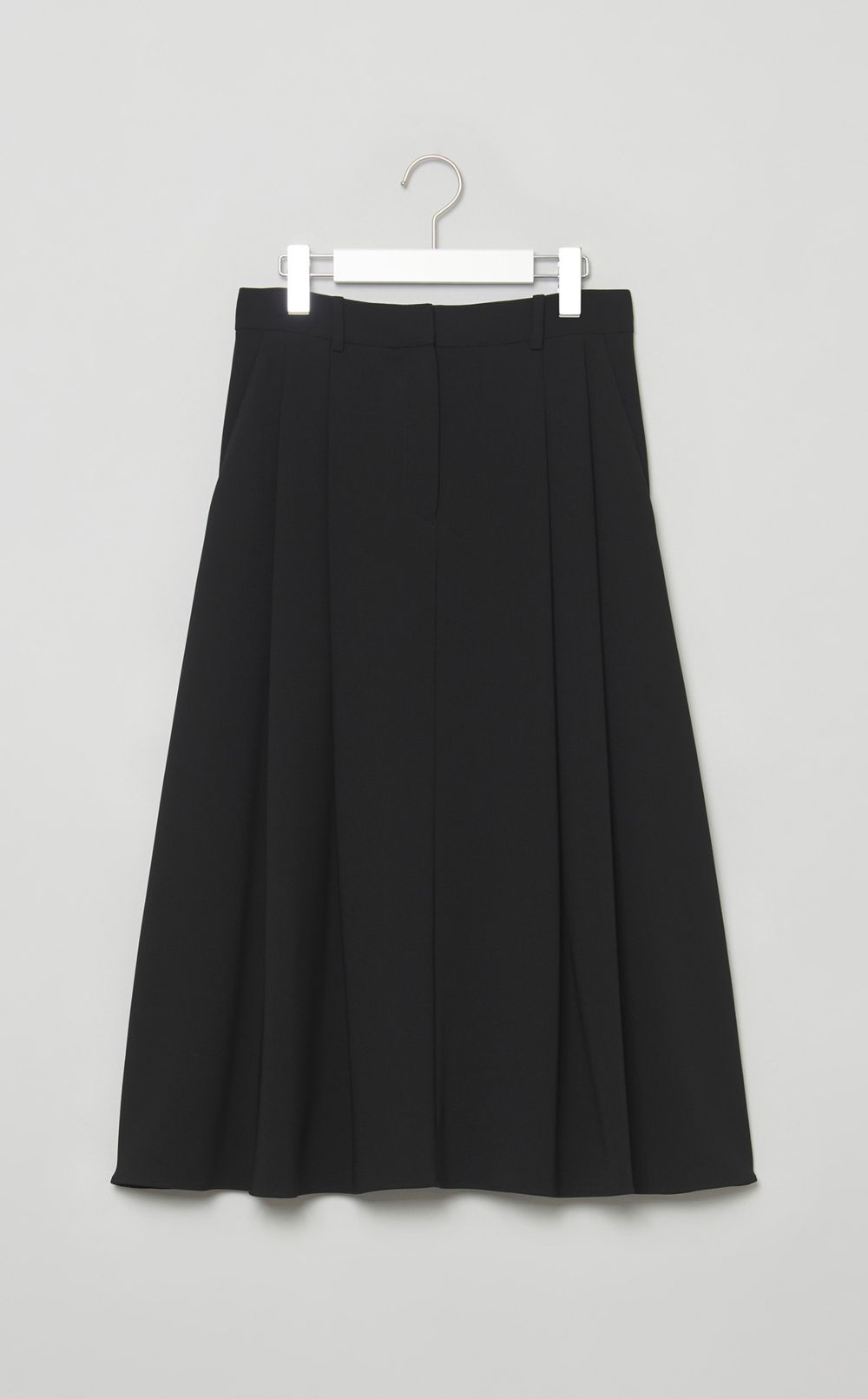アドミラルクレープダブルプリーツスカート