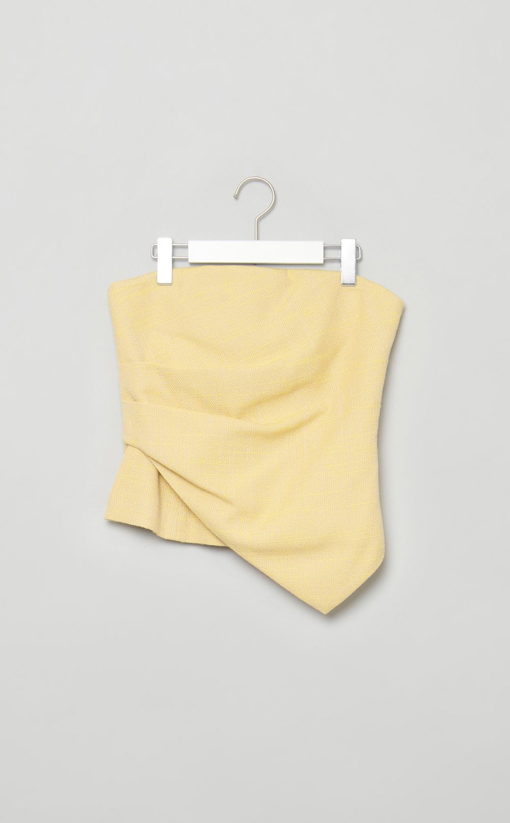 ツイードギャザーベアトップ