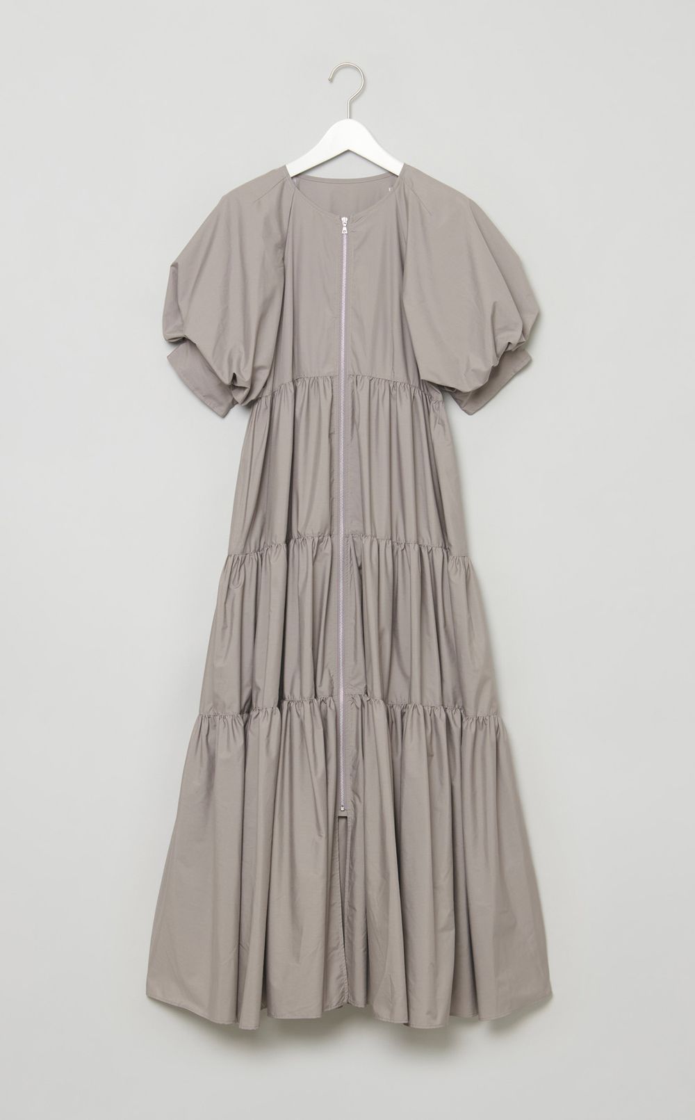 センタージップティアードワンピース