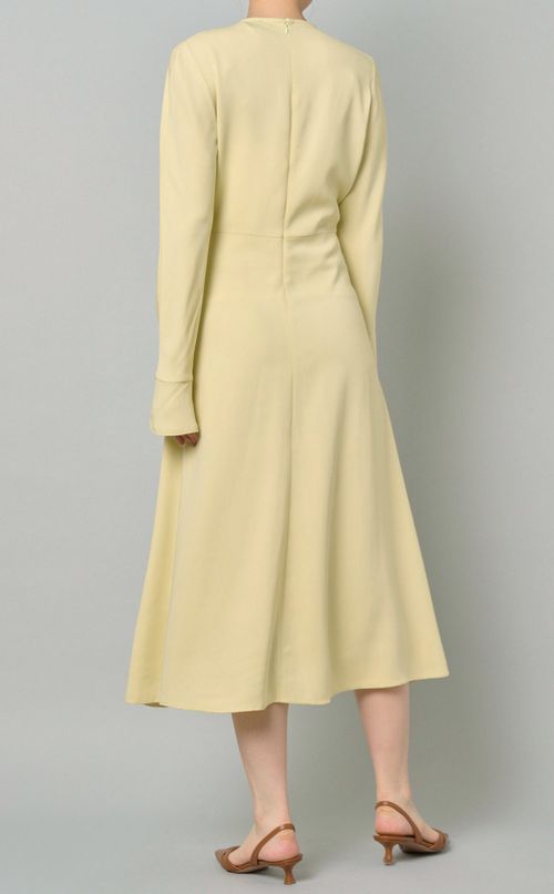 ドルマンスリーブスリットワンピース