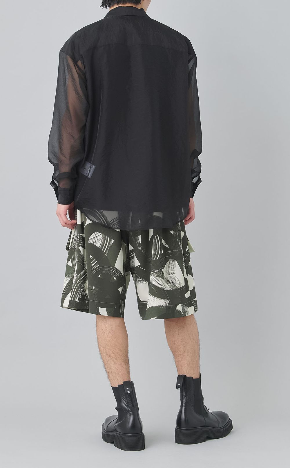 プリントポケットショートパンツ