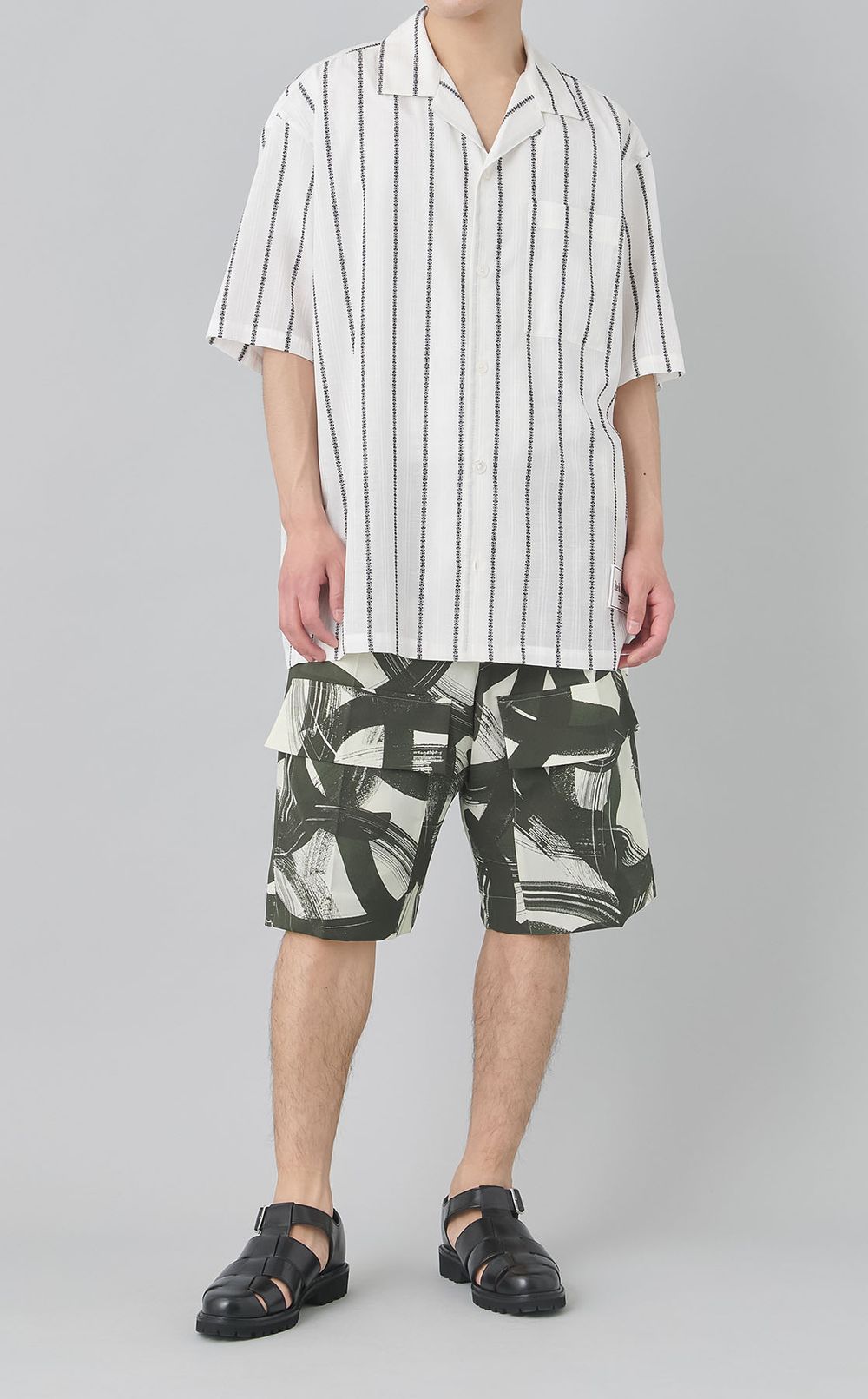 プリントポケットショートパンツ