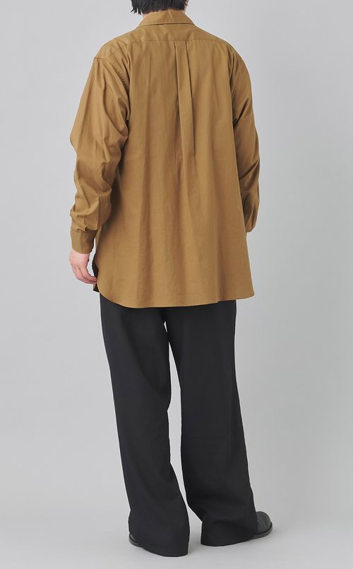 ロングスリーブスキッパーシャツ