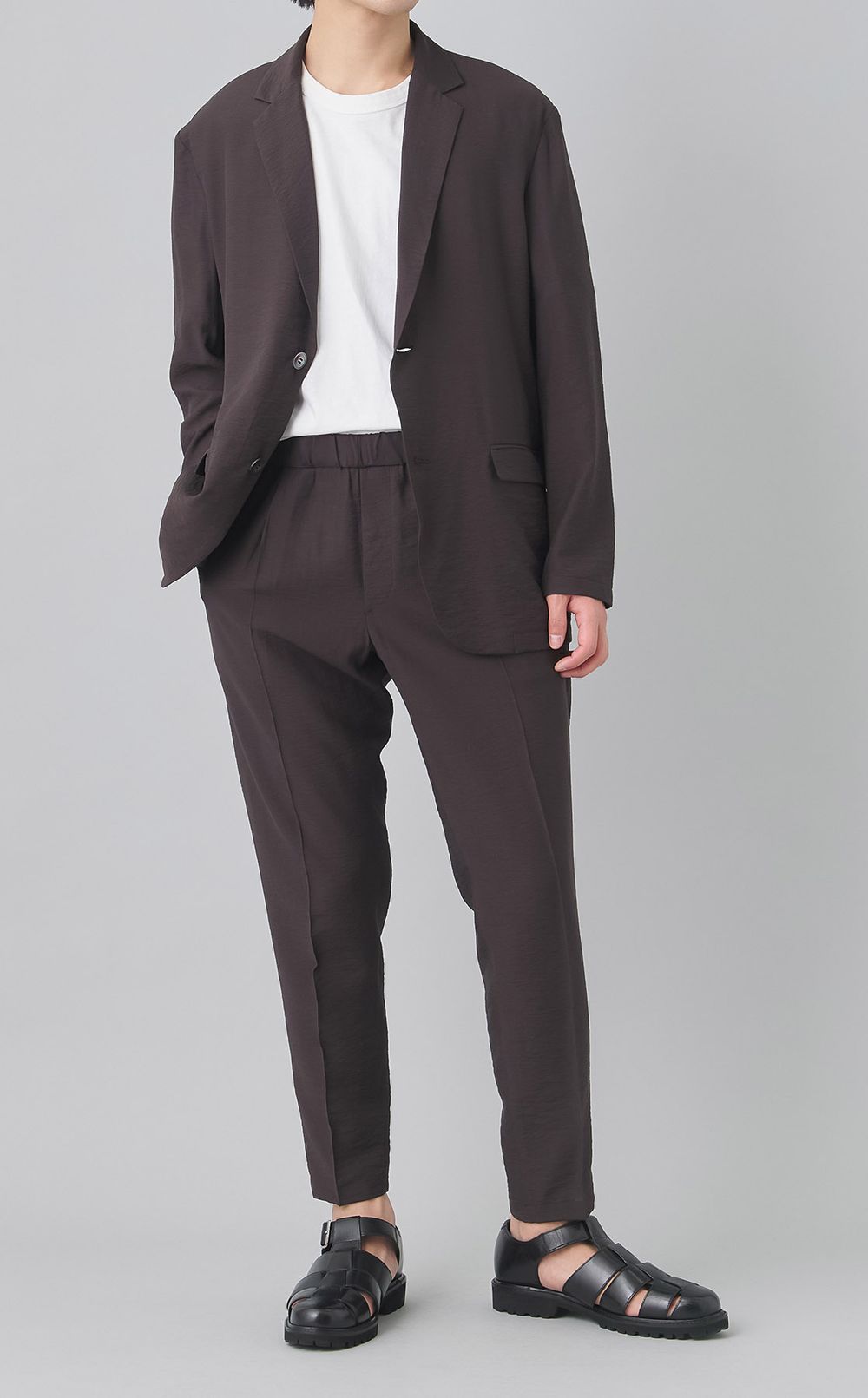 レーヨンスラブリラックスパンツ