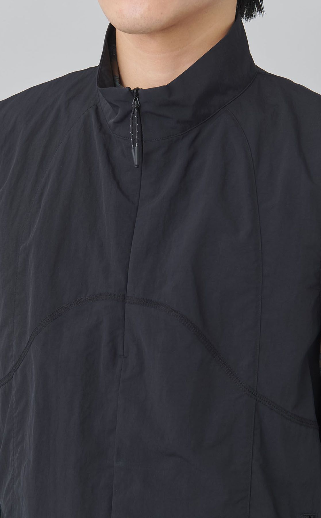 MARMOT CAPITAL｜カーブステッチハーフジップベスト